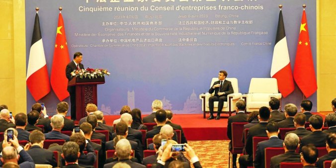 Les commerçants français sont satisfaits de la visite de Macron en Chine : les gens ne connaissent pas bien la Chine et beaucoup de ce qui est dit n’est pas vrai