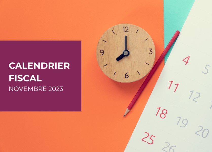 2023年11月法国税收日历 – 上篇