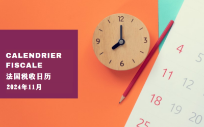 2024年11月法国税收日历 – 下篇