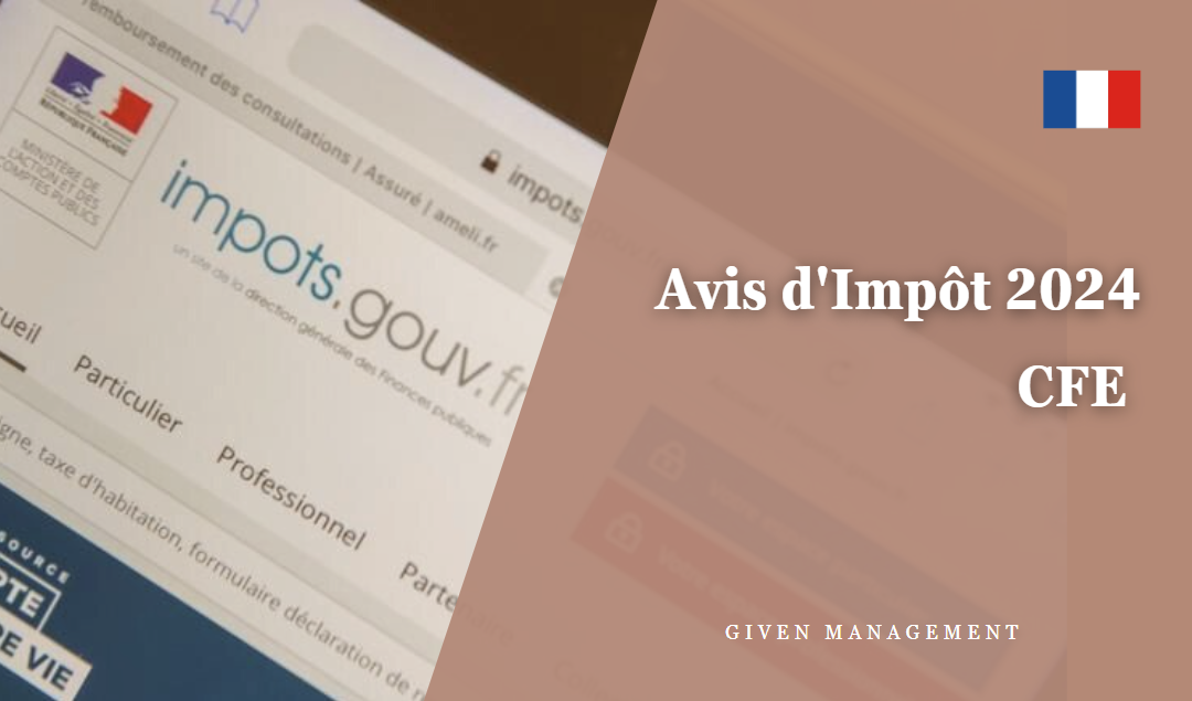 Avis d’Impôt 2024 : CFE