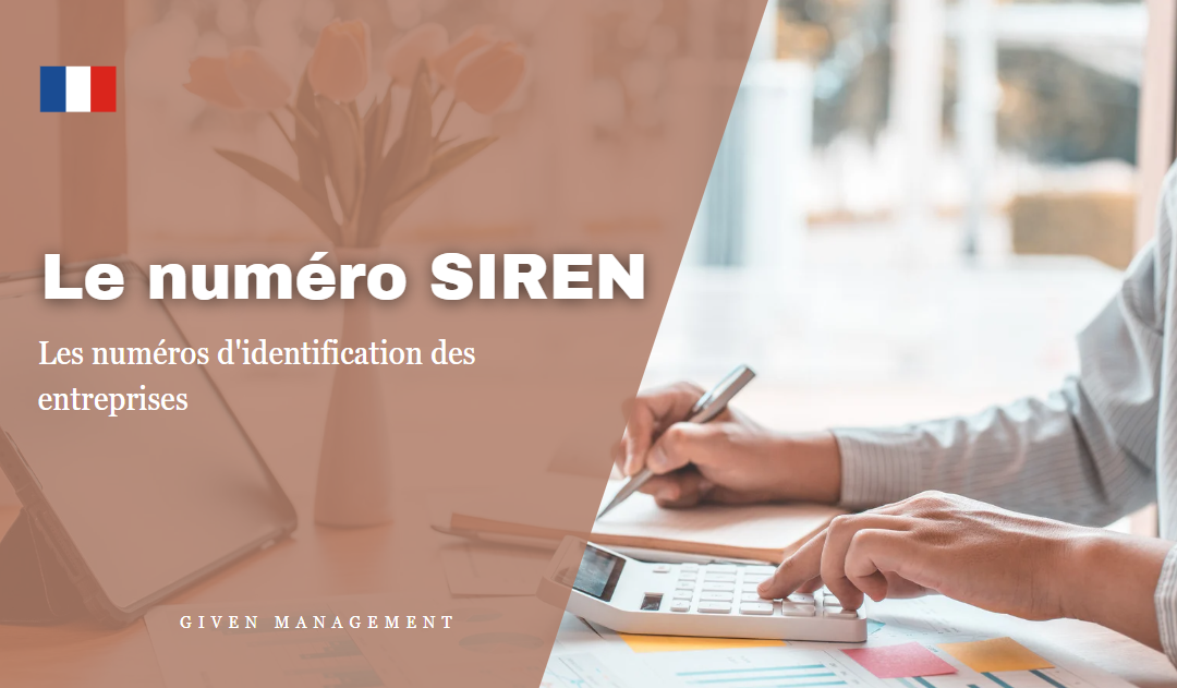 Les numéros d’identification des entreprises – Le numéro SIREN