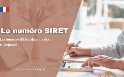 Les numéros d’identification des entreprises – Le numéro SIRET