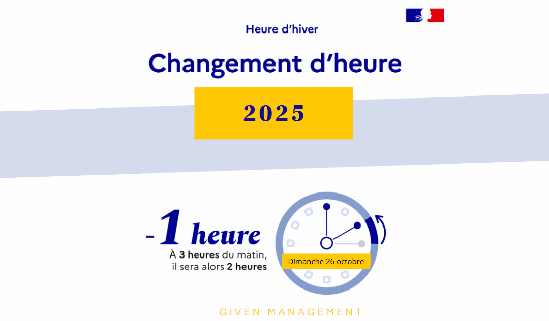 Changement d’heure d’hiver : c’est ce week-end qu’il faut y penser !