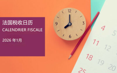2026年1月法国税收日历-下篇
